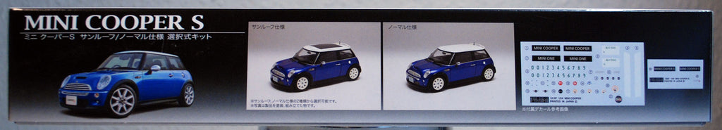 Fujimi 126630 2004 Mini Cooper S (R52) 1:24