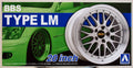 Aoshima 052754 Felgen BBS LM 20 Zoll inkl. Reifen 1:24 # 25