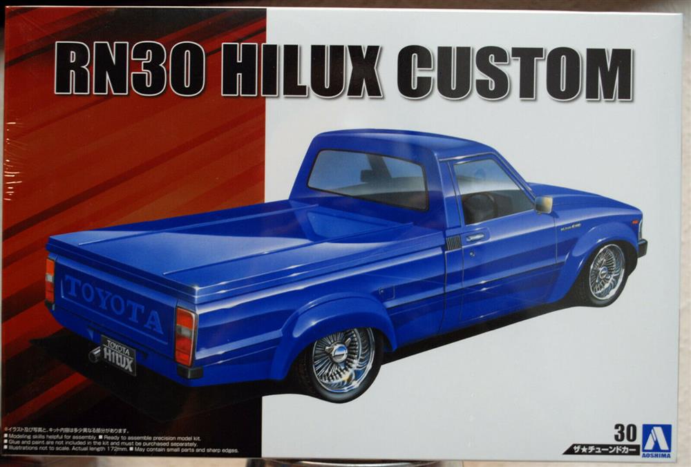 Aoshima 053614 1978 Toyota Hilux RN30 Custom JDM 1:24