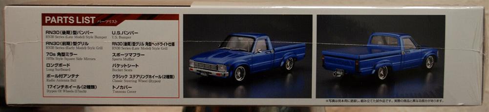 Aoshima 053614 1978 Toyota Hilux RN30 Custom JDM 1:24