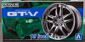 Aoshima 054628 Volk Racing GT-V 19 Zoll Felgen+ Reifen JDM 1:24 # 71