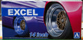 Aoshima 054710 Excel 14 Zoll Felgen+ Reifen Liberty Walk 1:24 # 80