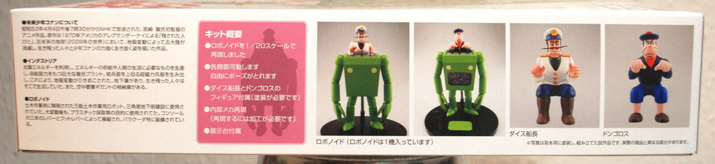 Future boy Conan Robonoid Dyce 1:20 Aoshima 055052