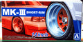 Aoshima 055458 Mark III Short Rim 14 Zoll Felgen+ Reifen Liberty Walk 1:24 # 89