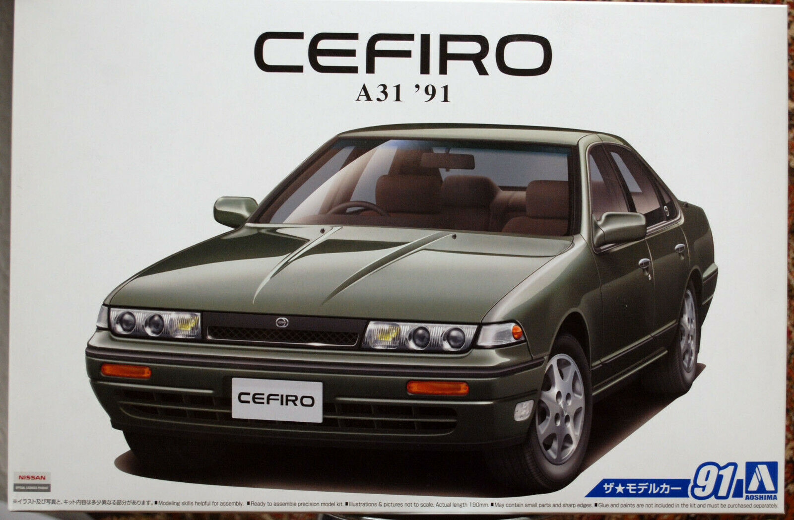 Aoshima 056448 1991 Nissan Wonder A31 Cefiro JDM 1:24