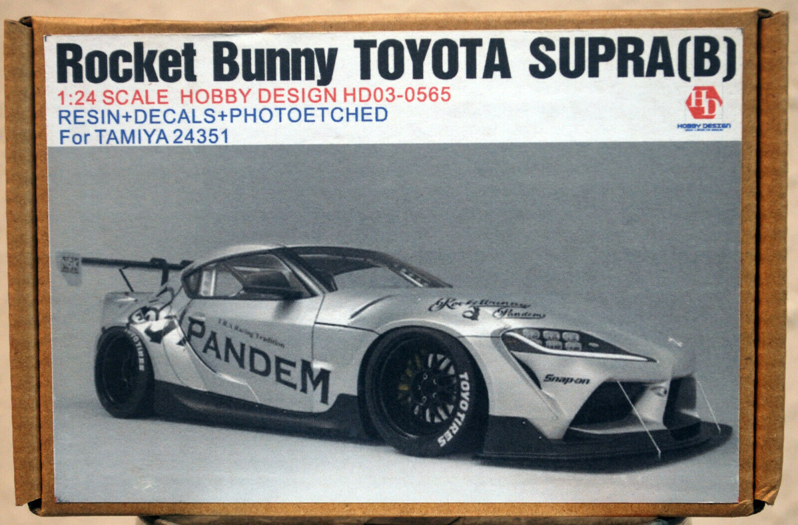 Hobby Design 03-0565 Rocket Bunny Toyota Supra B Widebody Kit Grade Up Parts