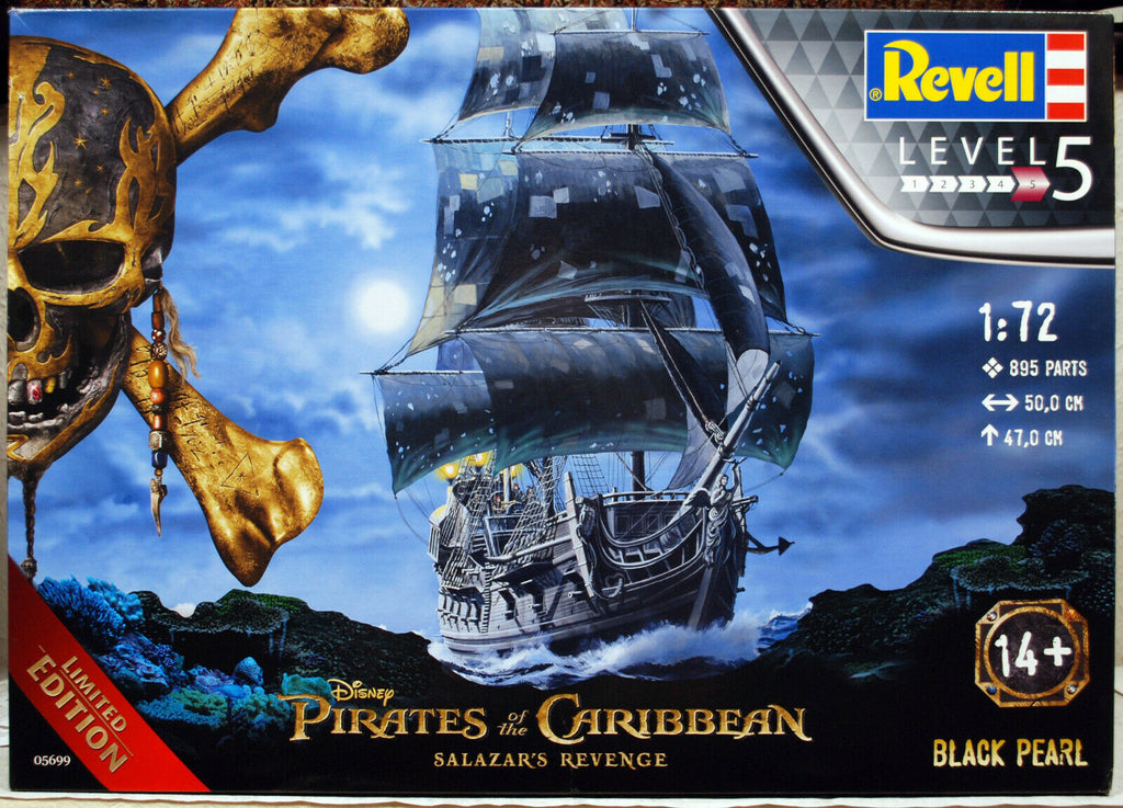 Revell 05699 Black Pearl Jack Sparrow Pirates of the Caribbean 1:72