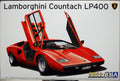 Aoshima 058046 1974 Lamborghini Countach LP 400 1:24