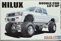 Toyota Hilux Double Cab Lift Up 4wd Pickup 1:24 Aoshima 061312