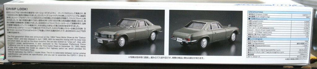 Aoshima 062289 1966 Nissan Silvia CPS 311 JDM 1:24 Bausatz