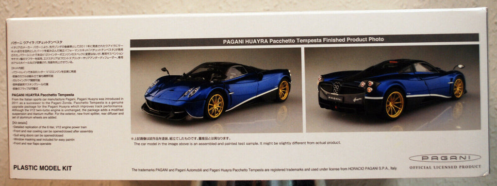 Aoshima 062388 2011 Pagani Huayra Pacchetto Tempesta 1:24,