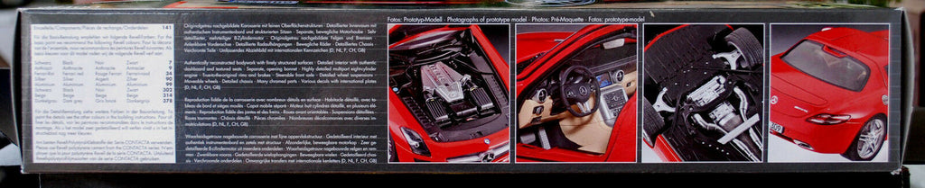 Revell 07100 2010 Mercedes SLS AMG C 197 1:24 Bausatz Germany Benz