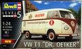 Revell 07677 1961 Volkswagen VW Bulli Typ 2 T 1 Dr. Oetker 1:24