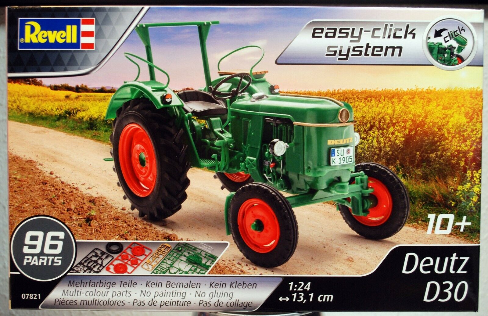 Revell 07821 1961 Deutz D 30 Ackerschlepper 1:24 neu 2019