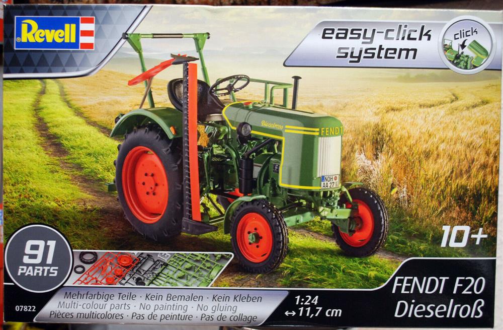 Revell 07822 1954 Fendt Dieselroß F 12 1:24 neu 2021 Bausatz