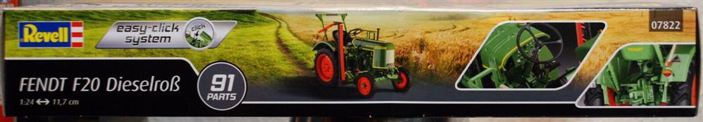Revell 07822 1954 Fendt Dieselroß F 12 1:24 neu 2021 Bausatz