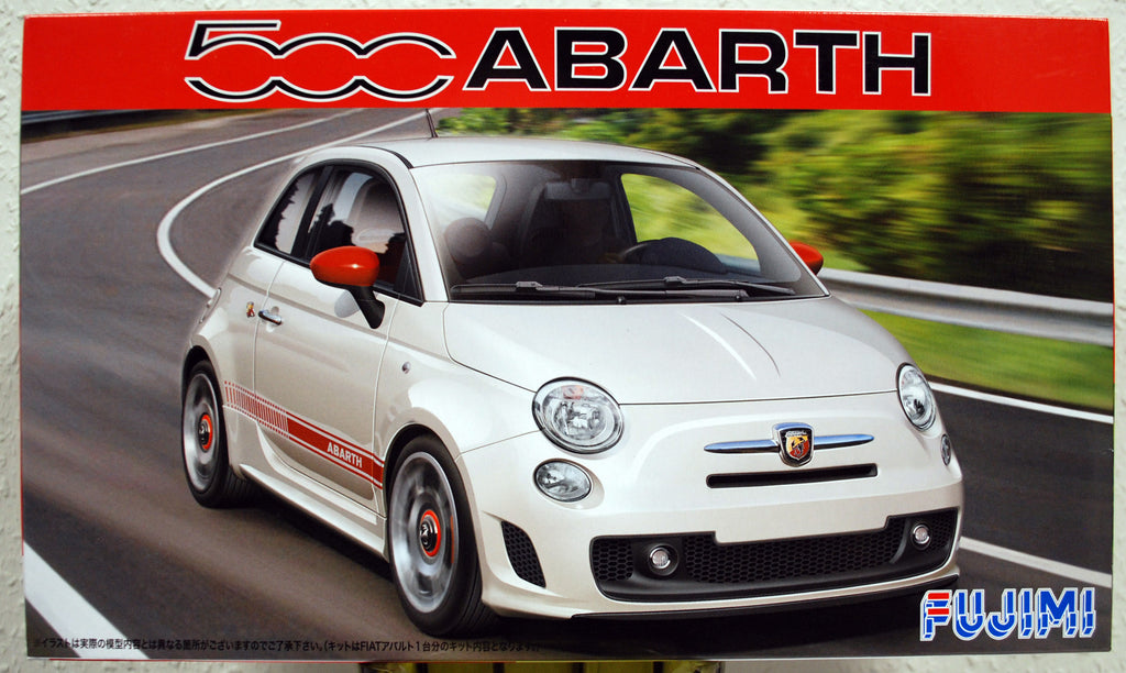 Fujimi 123721 2007 Fiat Abarth 500 1:24