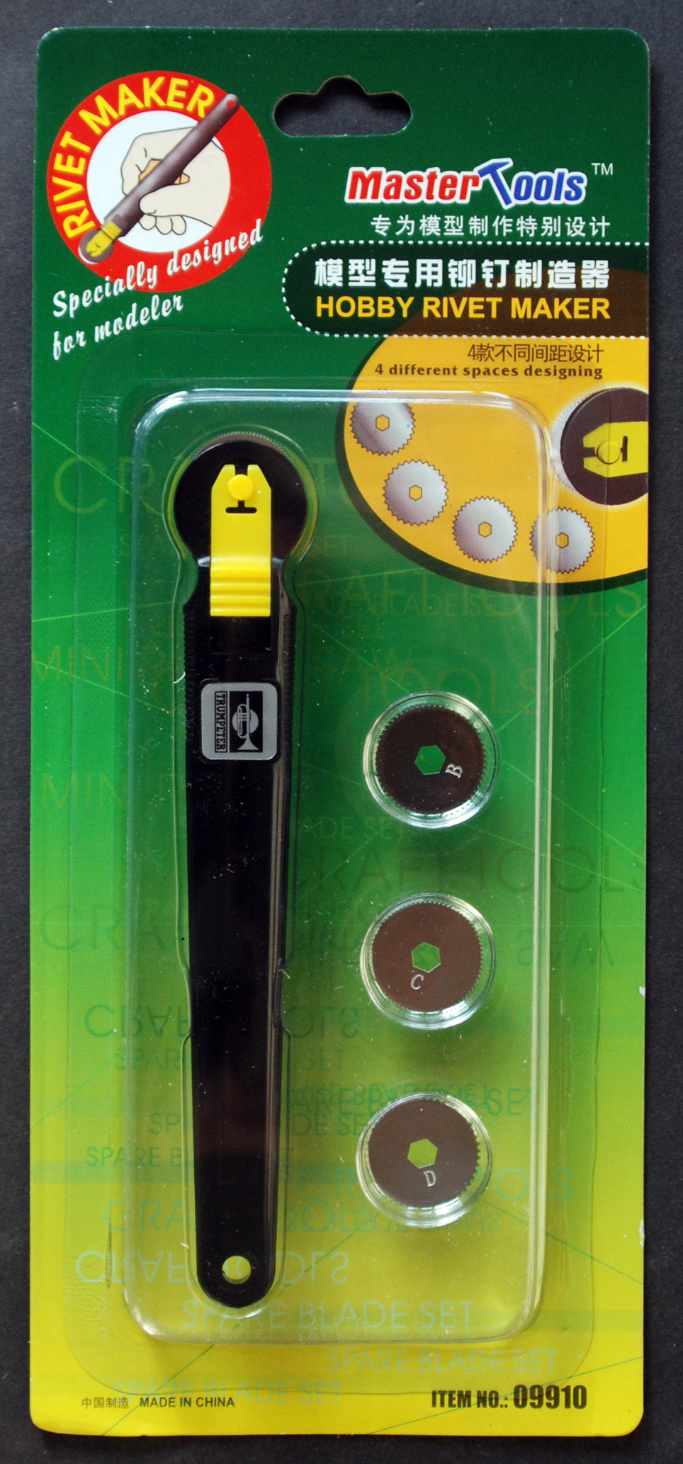 Master Tools 9910  Trumpeter Rivet Maker Fotogeäzt Hobby