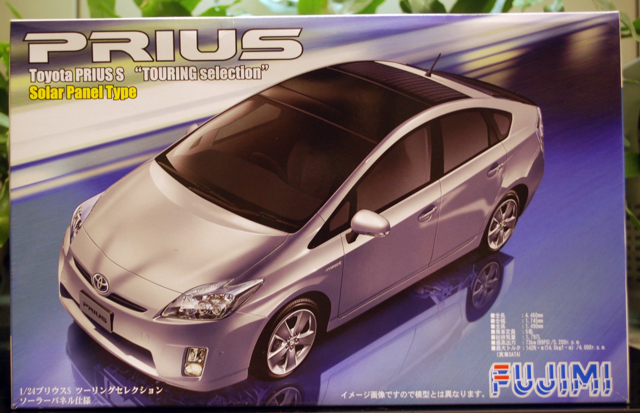 Fujimi 038698 2009 Toyota Prius G Touring Selection Solar Panel Type JDM 1:24