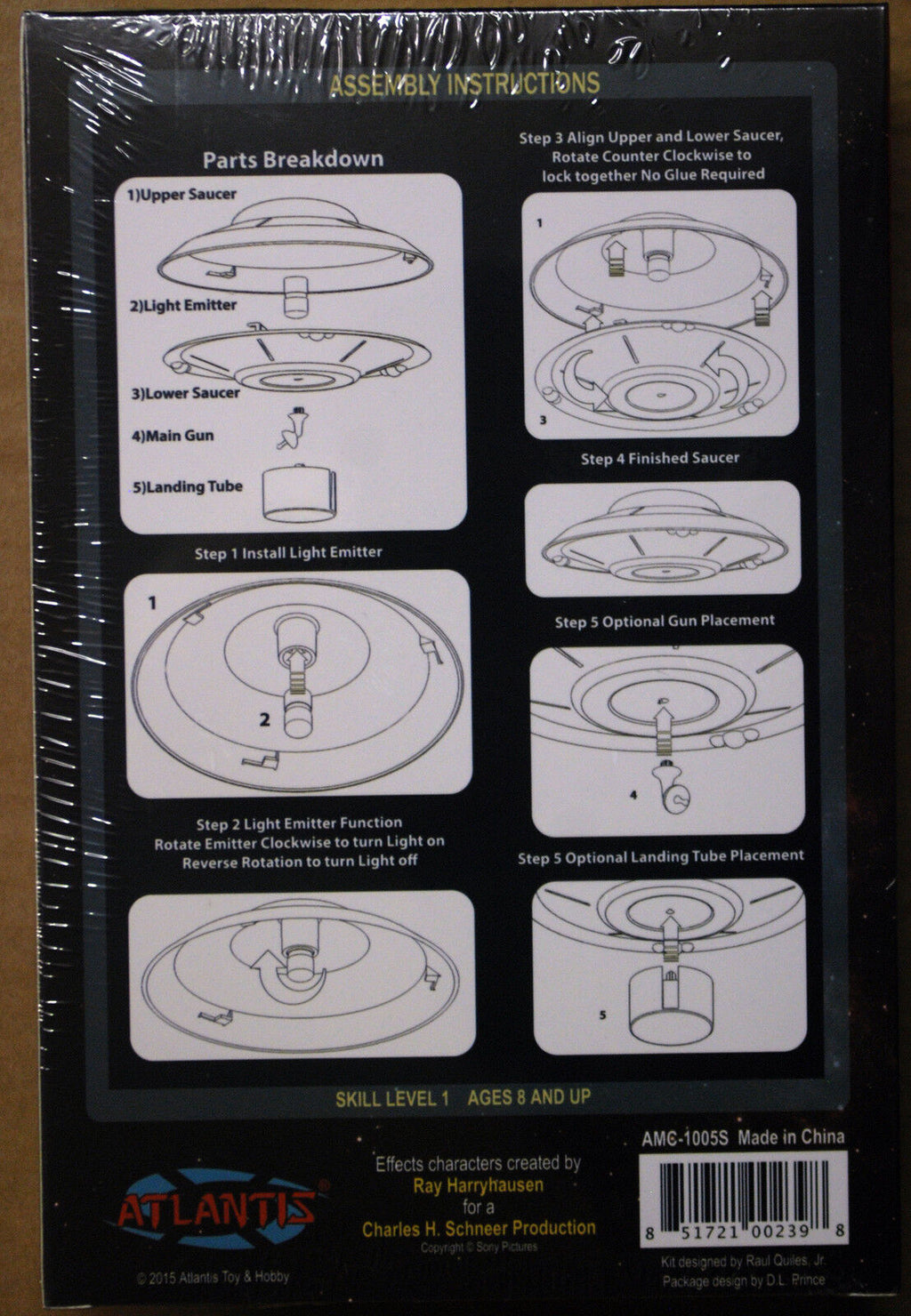 UFO Earth vs. Flying Saucers UFO Atlantis 1005