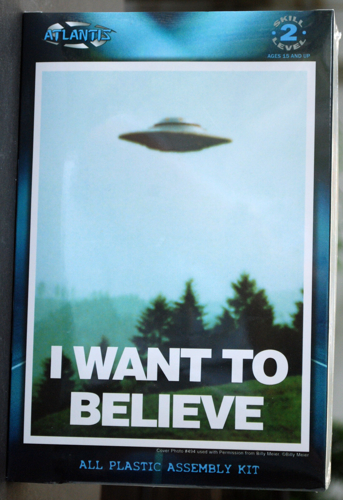 I want to believe Billy UFO Flying Saucers Fliegende Untertasse, Atlantis 1008