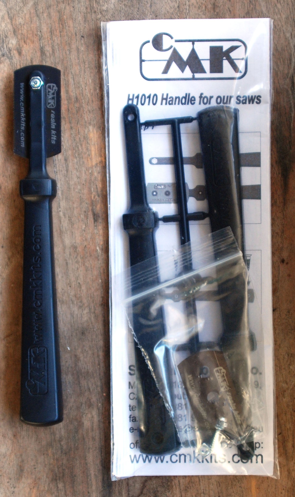 CMK 1010 Sägeblatthalter mit Sägeblatt  Fotogeäzt Hobby Mini Razor Saw Model Saw