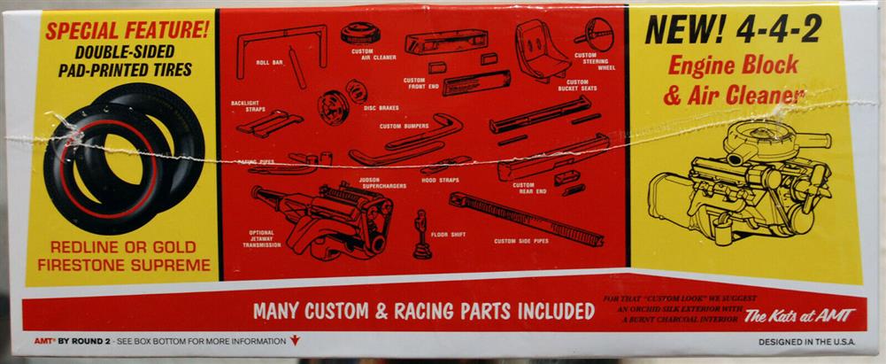 AMT 1066 1964 Oldsmobile Hardtop Customizing Kit 3´n1 1:25