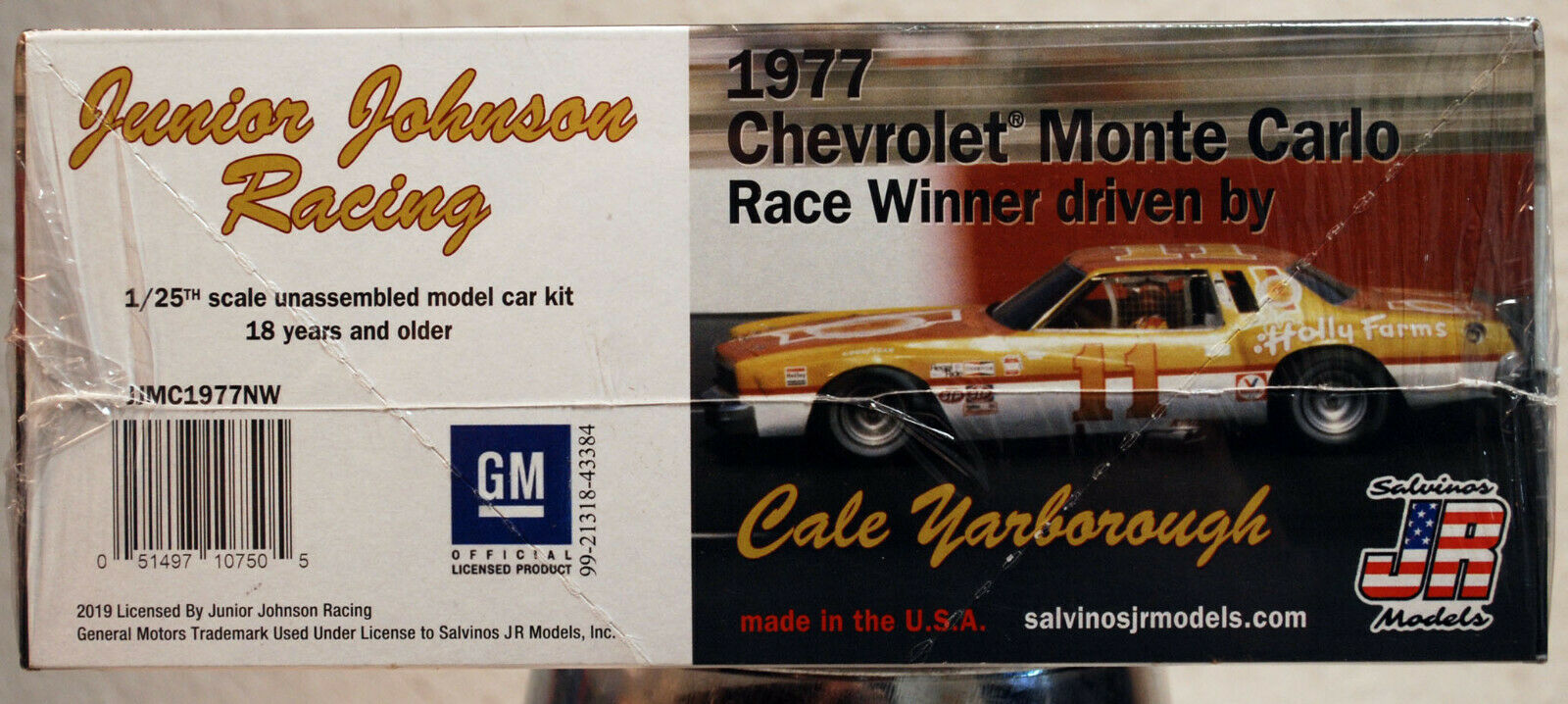 1977 Chevy Monte Carlo # 11 C.Yarborough Junior Johnson 1:25 Salvinos JR 107505