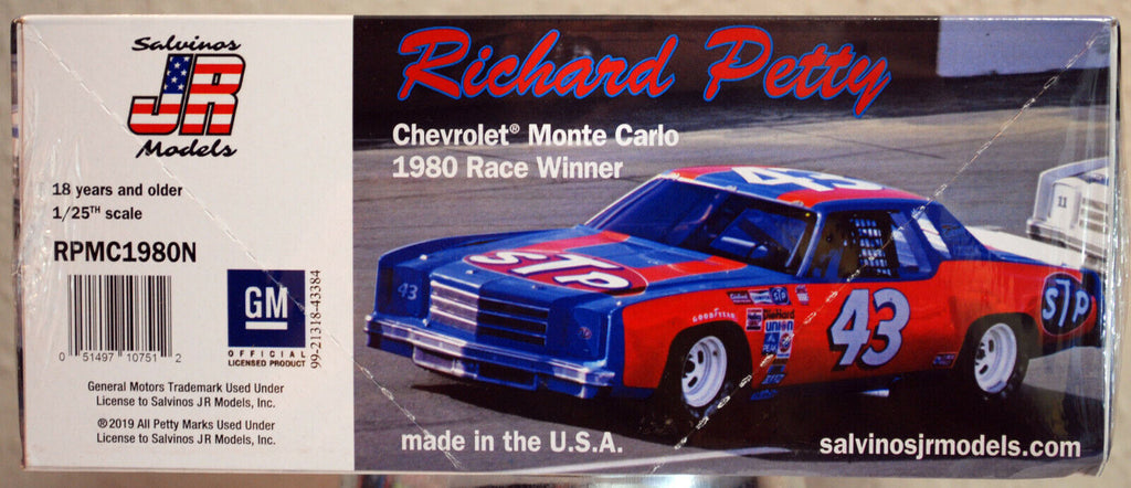 1980 Chevy Monte Carlo Winner  # 43 Richard Petty STP 1:25 107512