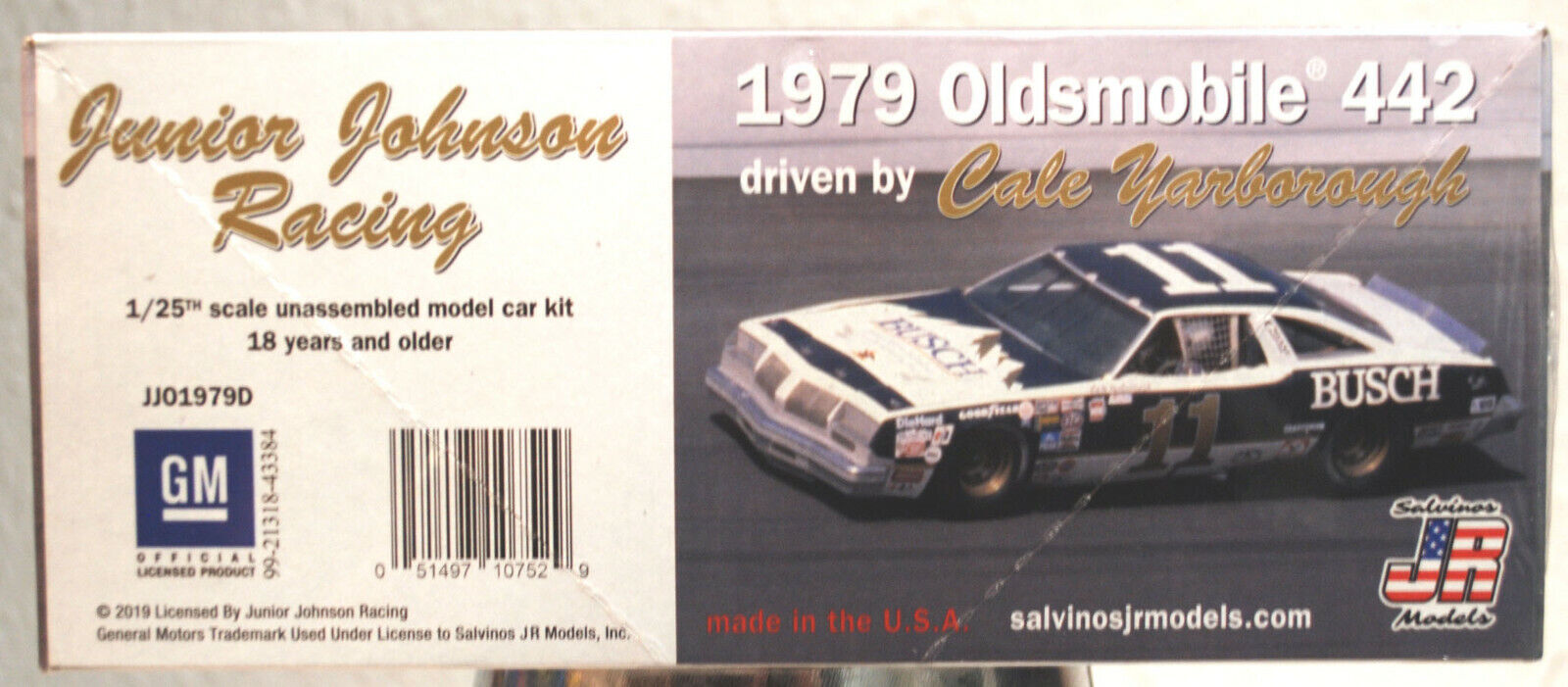 1979 Oldsmobile 442 # 11 Cale Yarborough Busch Jr. Johnson 1:25 Salvinos 107529