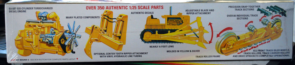 Construction Bulldozer Caterpillar DH 8 1:25 AMT 1086 wieder neu 2018