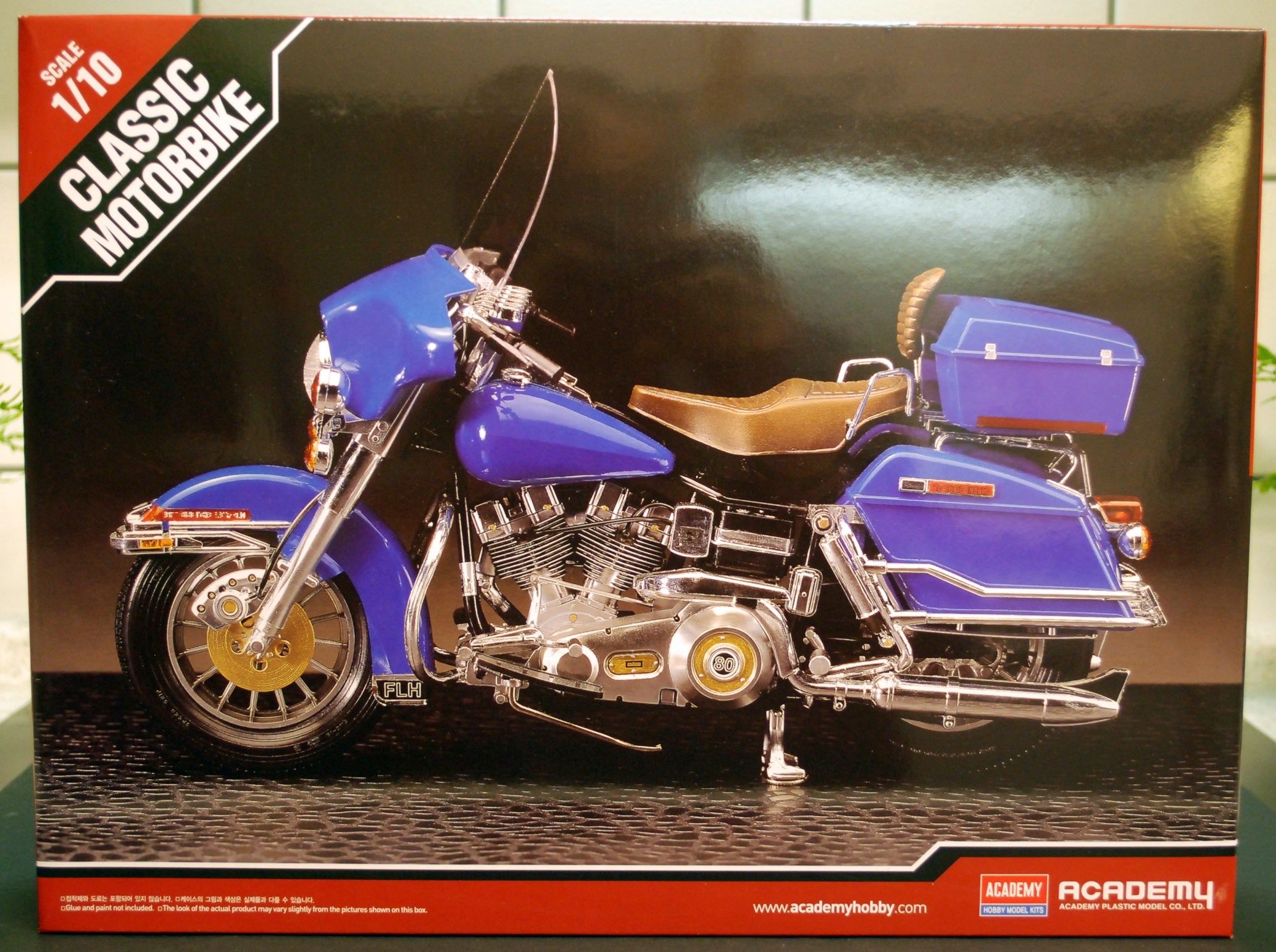 Harley Davidson Electra Glide, 1:10, Academy 15501