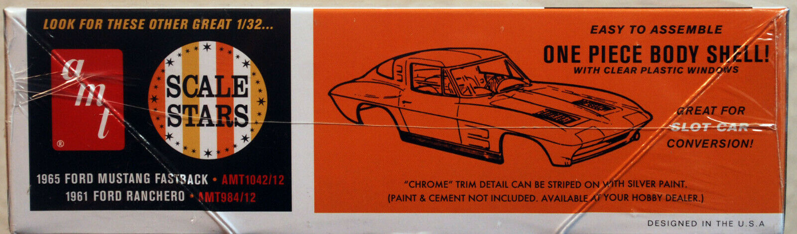 1963 Chevrolet Corvette Coupe Stingray 1:32 AMT 1112