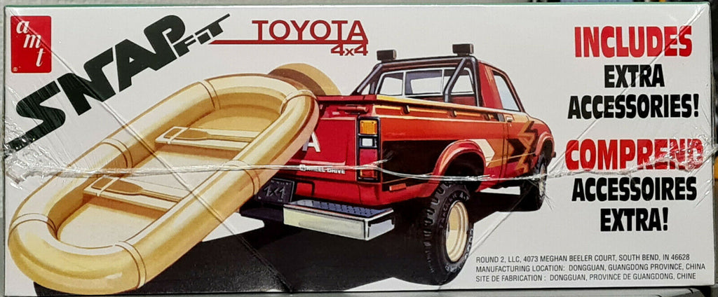 AMT 1114 1980 Toyota Hilux 4x4 Pickup Snap 1:25