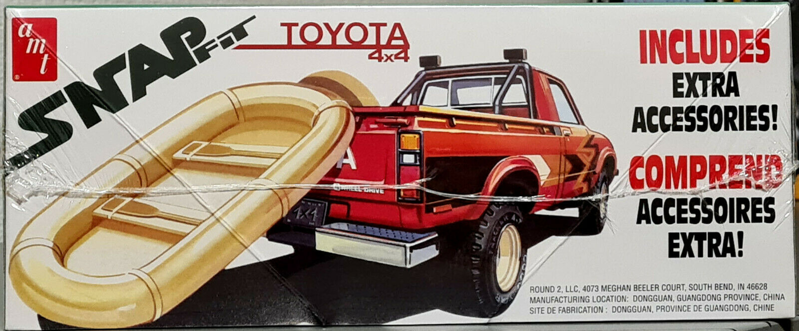 AMT 1114 1980 Toyota Hilux 4x4 Pickup Snap 1:25