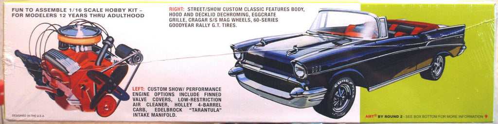 1957 Chevrolet Bel Air Cabrio 1:16 AMT 1159 wieder neu 2021