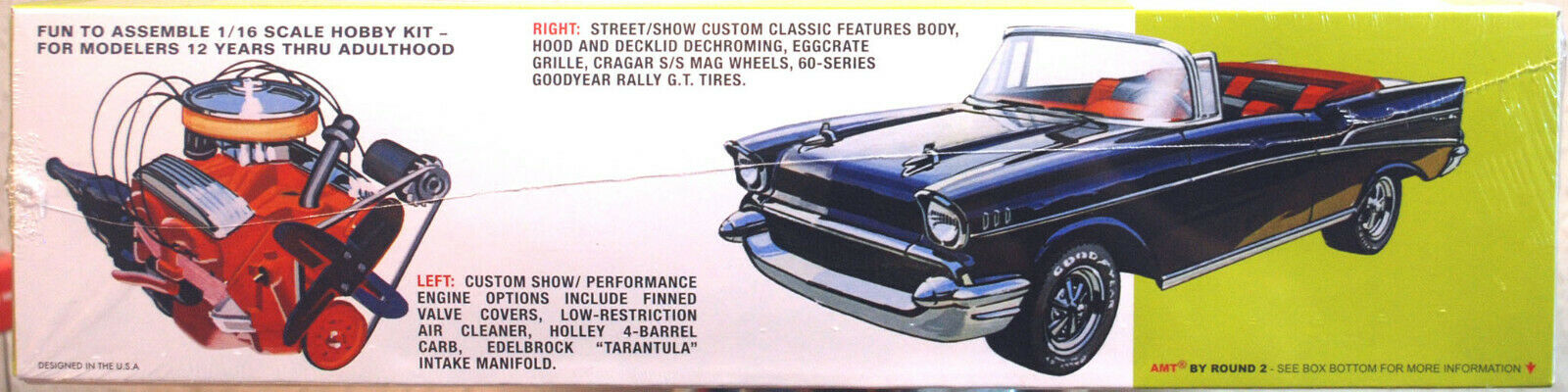 1957 Chevrolet Bel Air Cabrio 1:16 AMT 1159 wieder neu 2021