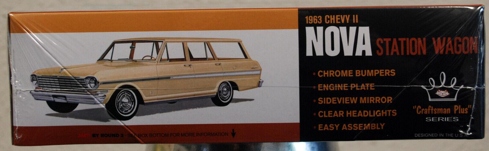 AMT 1202 1963 Chevrolet II Nova Station Wagon 1:25  neu 2021