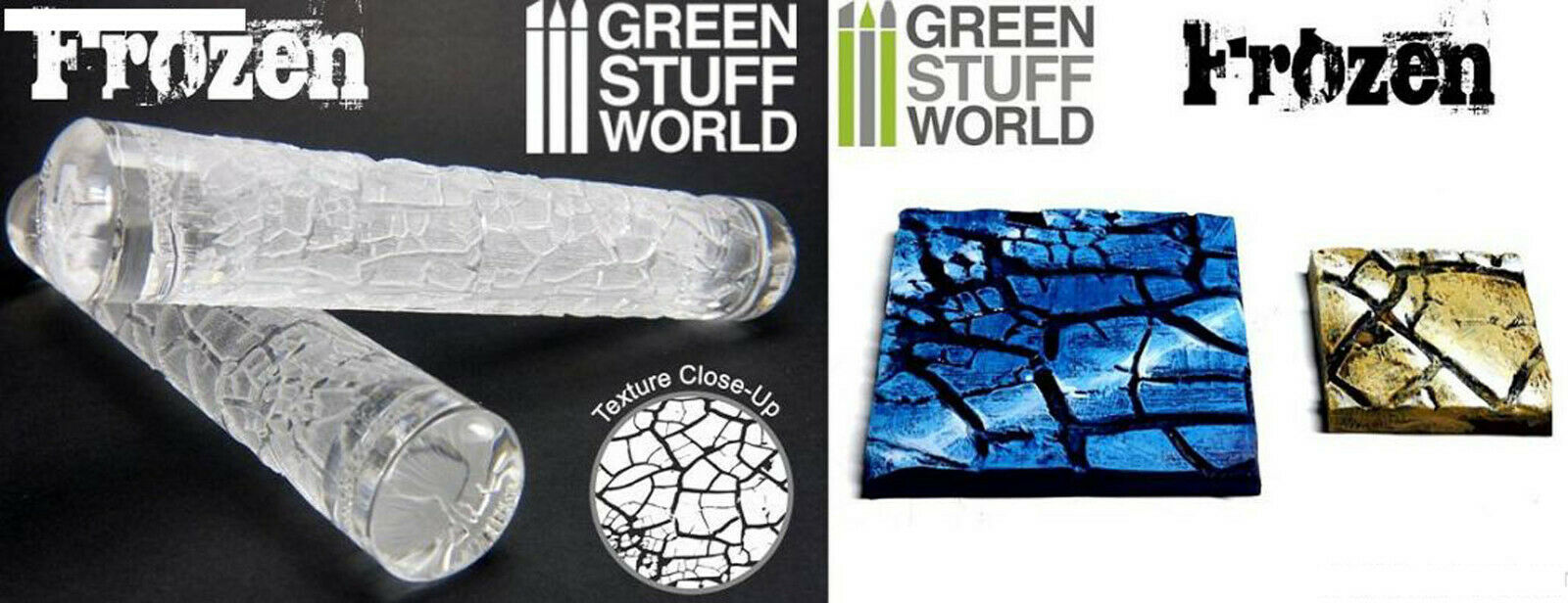 Relief Rollen Präge Rolle Rolling Pin Diorama Vignette Green Stuff World