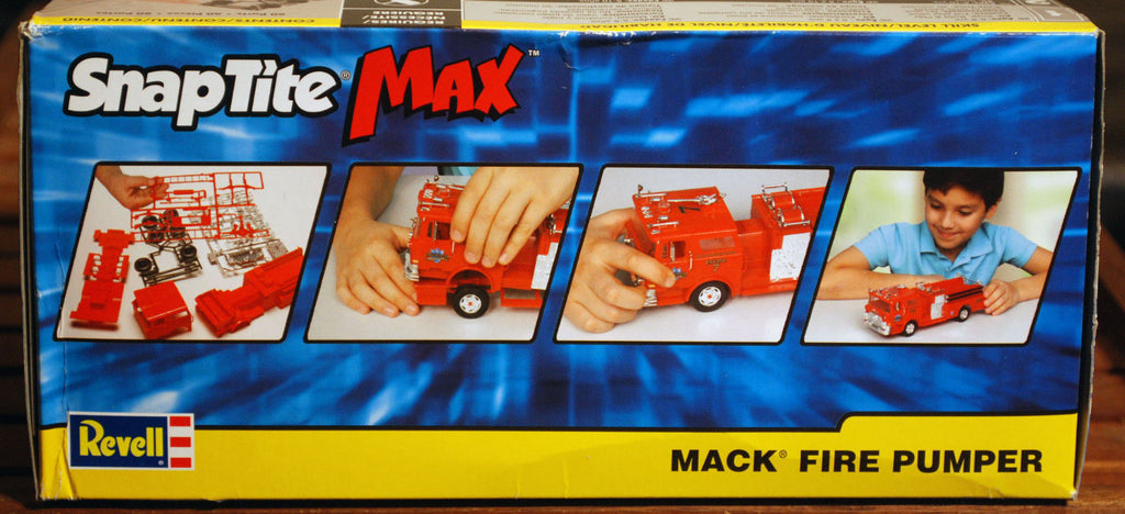 Revell 1225 Mack Fire Pumper Feuerwehr Bausatz Snap Tite 1:32 USA Bausatz