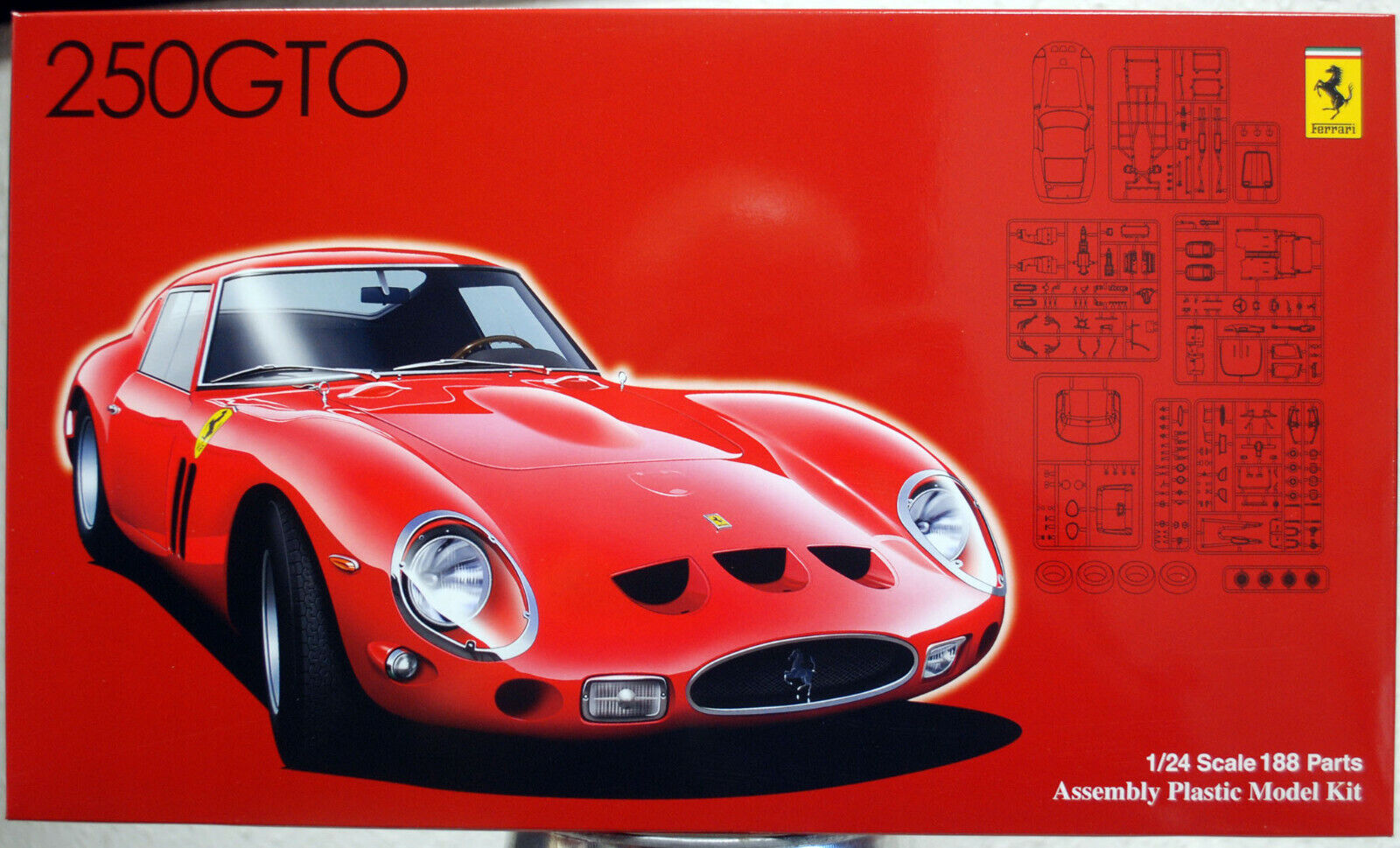 Fujimi 123370 1961 Ferrari 250 GTO 1:24
