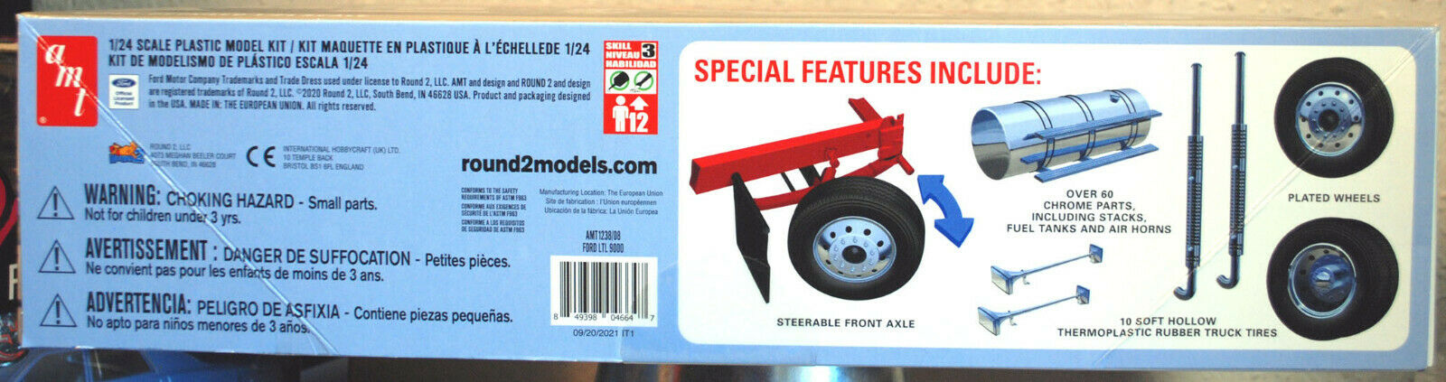 Ford LTL 9000 Tractor Zugmaschine LKW 1:24 AMT 1238 neu 2021