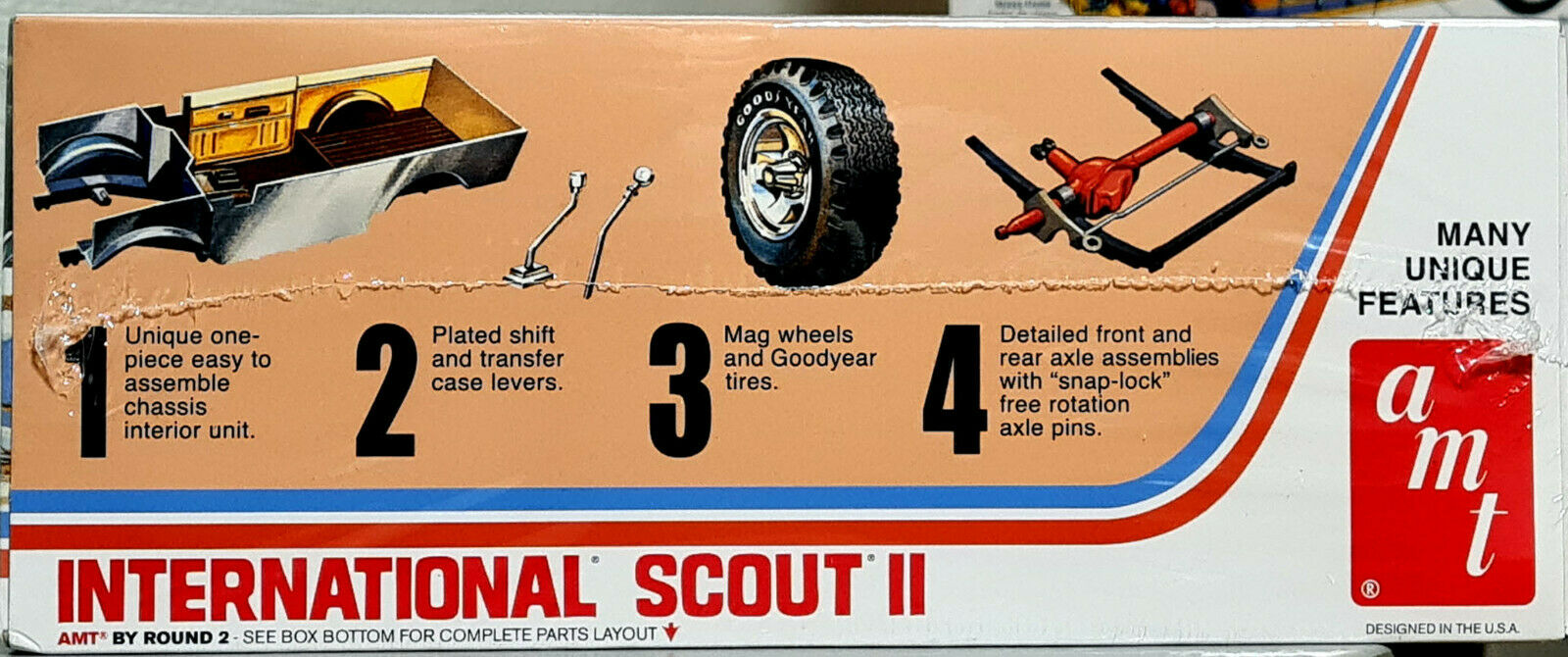 AMT 1248 1977 International Harvester Scout II 1:25
