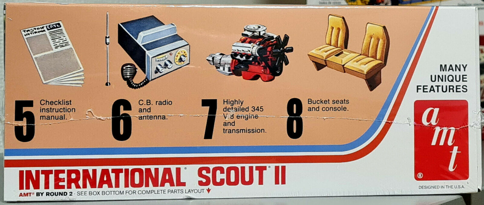 AMT 1248 1977 International Harvester Scout II 1:25