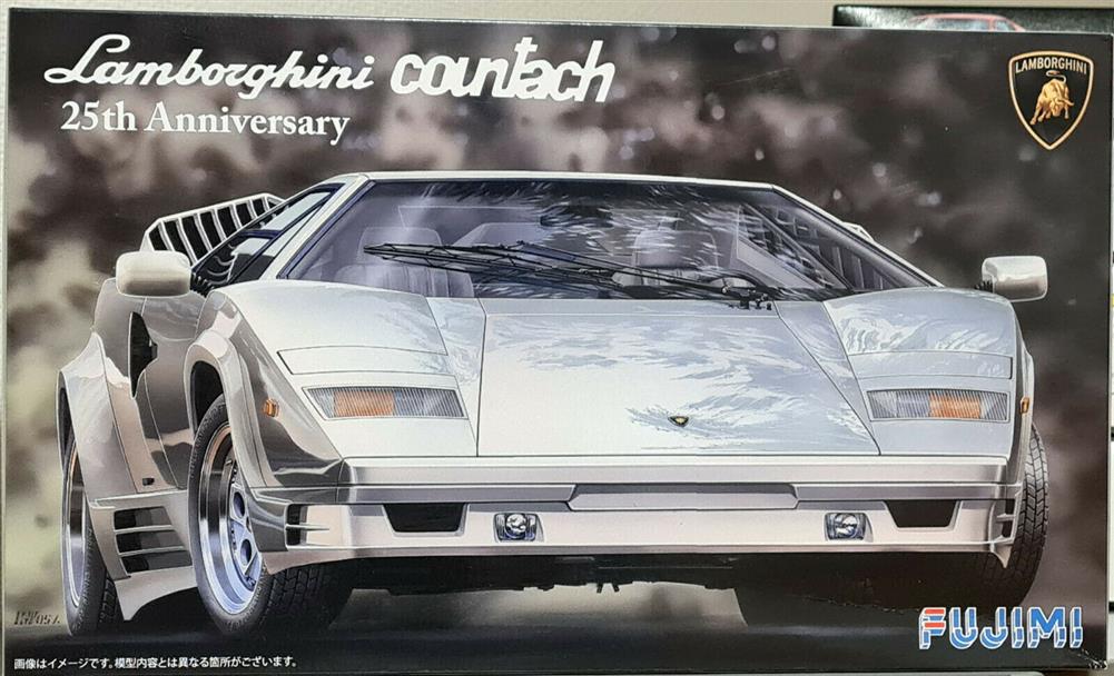 Fujimi 125510 1988 Lamborghini Countach 25th anniversary 1:24 Bausatz