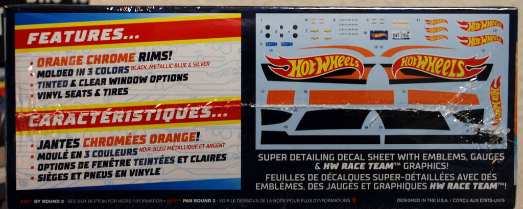 AMT 1255 2010 Chevrolet Camaro SS / RS Coupe Hot Wheels 1:25
