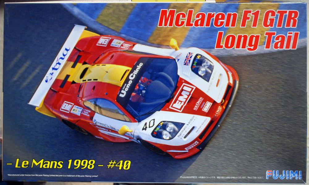Fujimi 125947 1998 McLaren F1 GTR Long Tail #40 LeMans 1:24