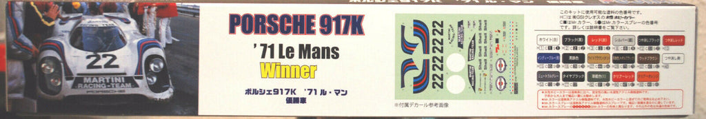 Fujimi 126142 1971 Porsche 917 K Le Mans Winner 1:24