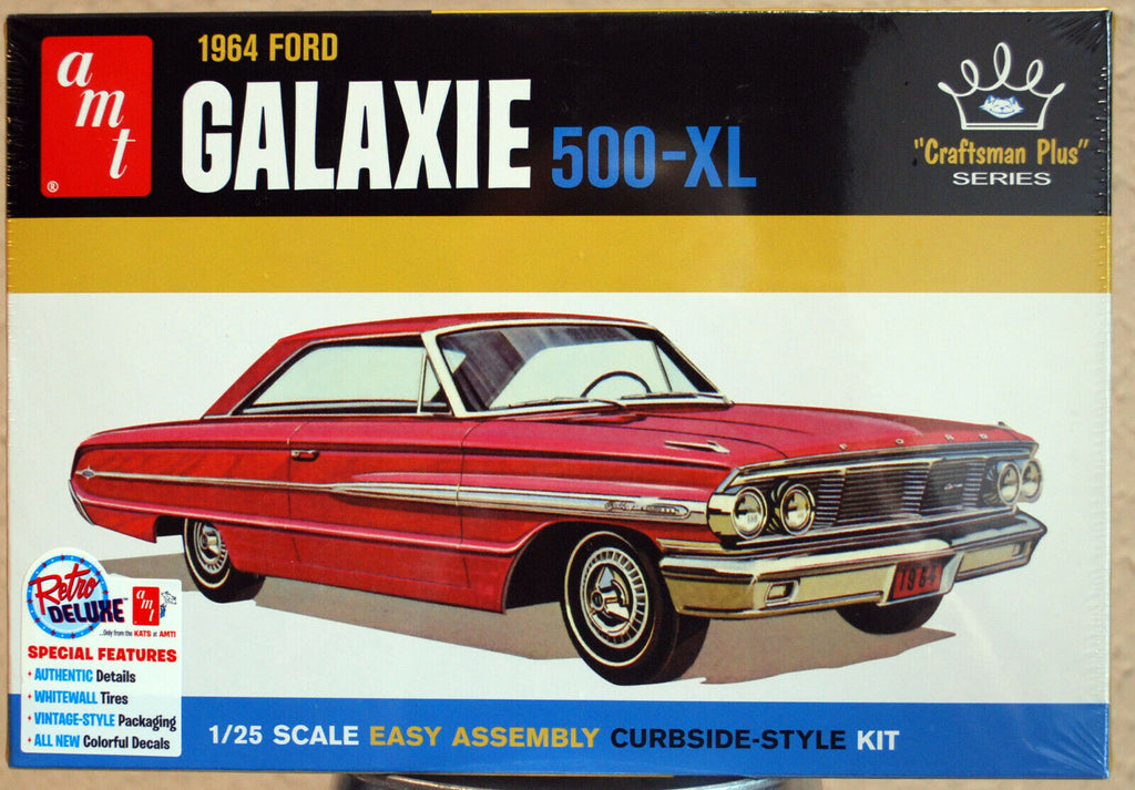AMT 1261 1964 Ford Galaxie Craftsman Series 1:25 wieder neu 2021