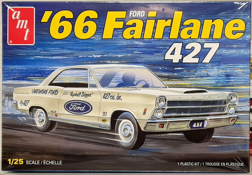 AMT1263 1966 Ford Fairlane 427 1:25